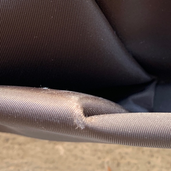 Longchamp Le Pliage - Python Leather + Heavy Nylon - Gently Pre-Loved - Picture 5 of 13